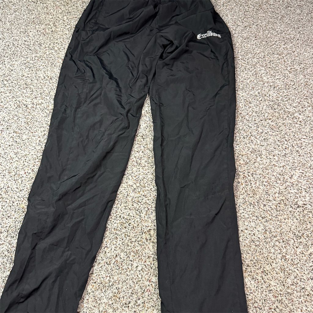 SportTek Youth Xl Black Track Pants Excalibur Embroidery Casual
